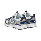 Baskets Homme New Balance U408 - Blanc, Argent, Marine