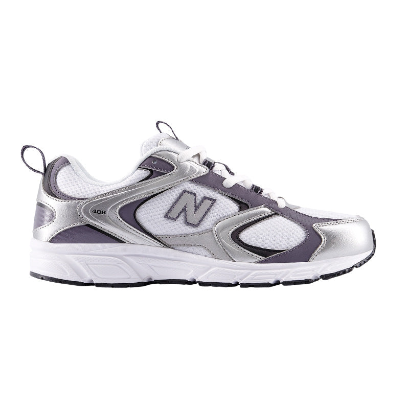 Men's New Balance U408 Trainers - White, Grey