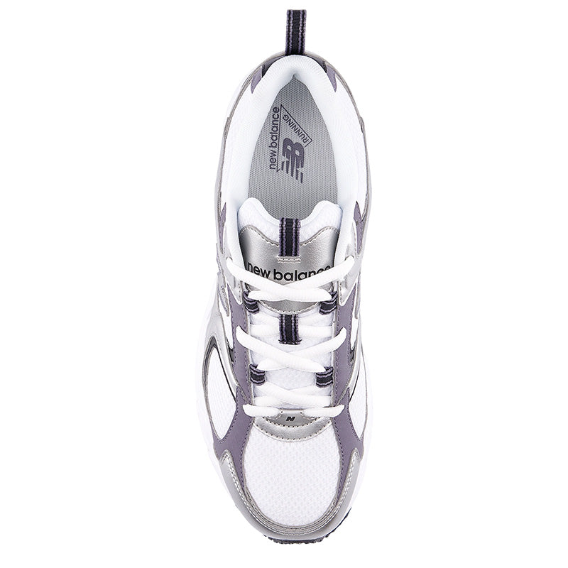 Men's New Balance U408 Trainers - White, Grey