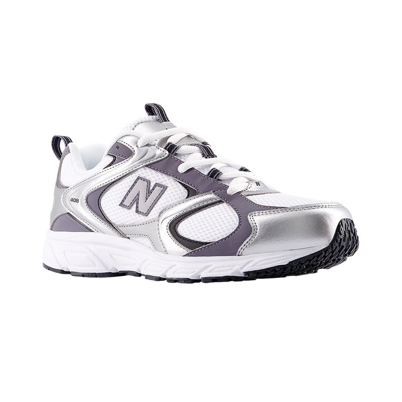 Men's New Balance U408 Trainers - White, Grey