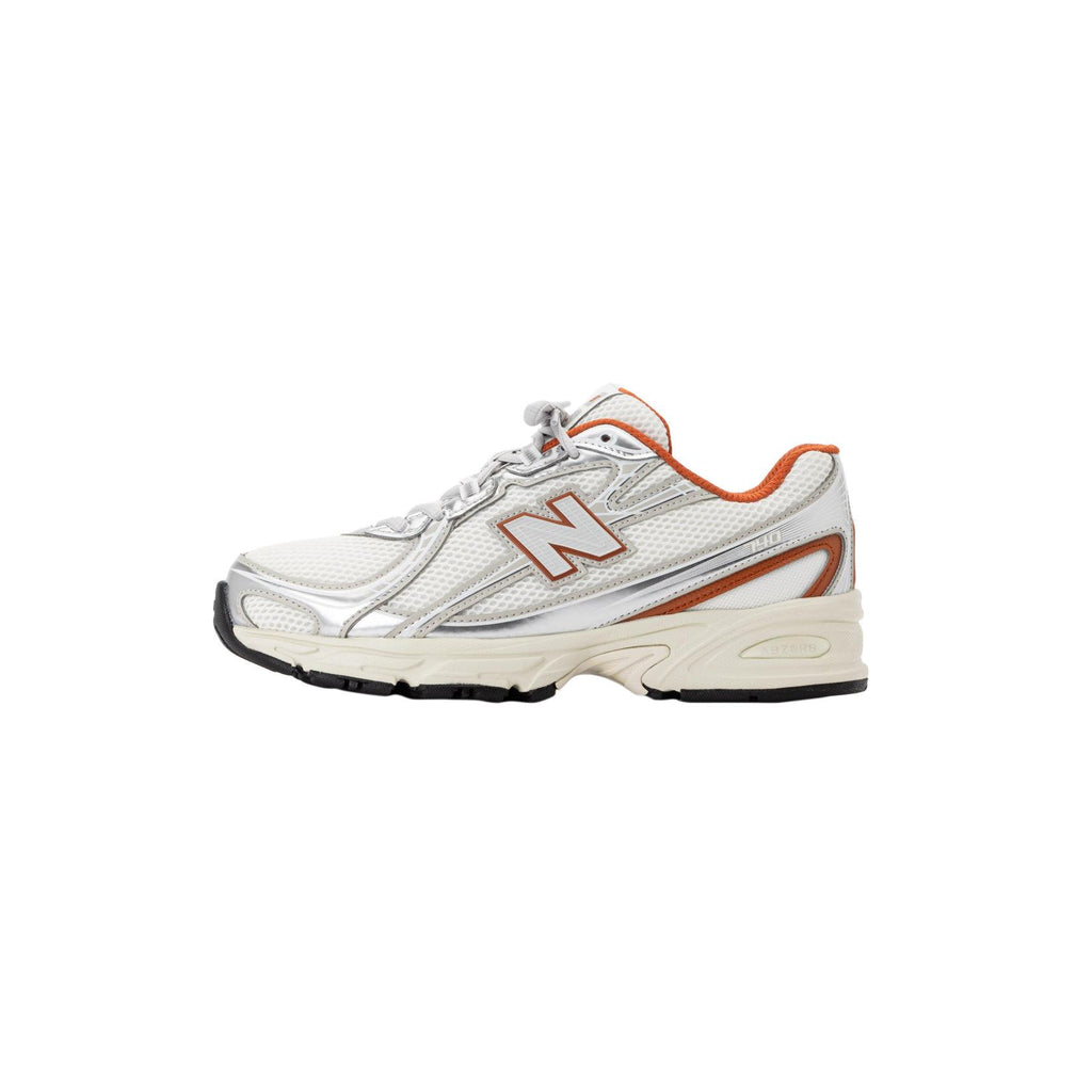 Baskets Femme New Balance U740 - Blanc, Gris, Orange
