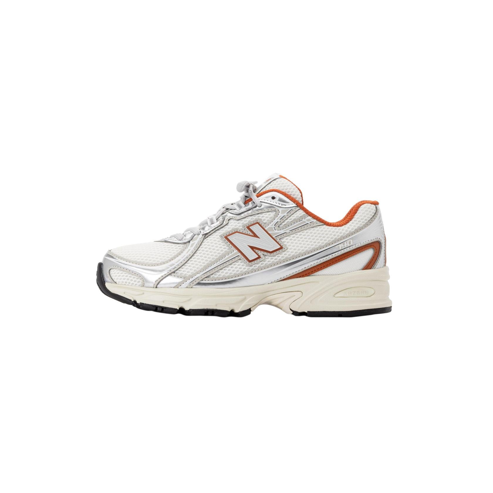 Baskets Femme New Balance U740 - Blanc, Gris, Orange
