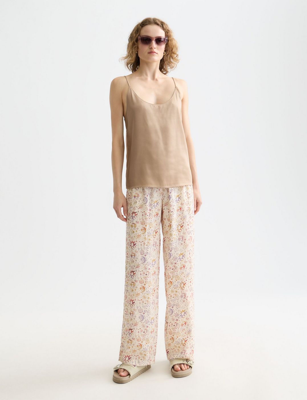 Débardeur Singlet Woven Front Jersey Back - Amphora