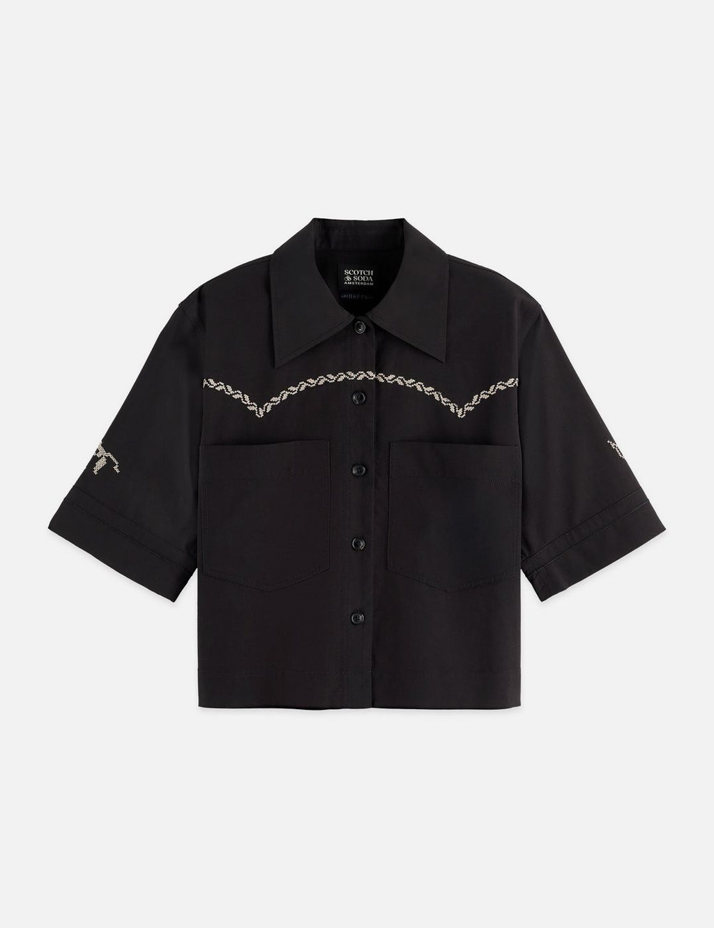 Chemise Boxy Short Sleeve - Meteorite