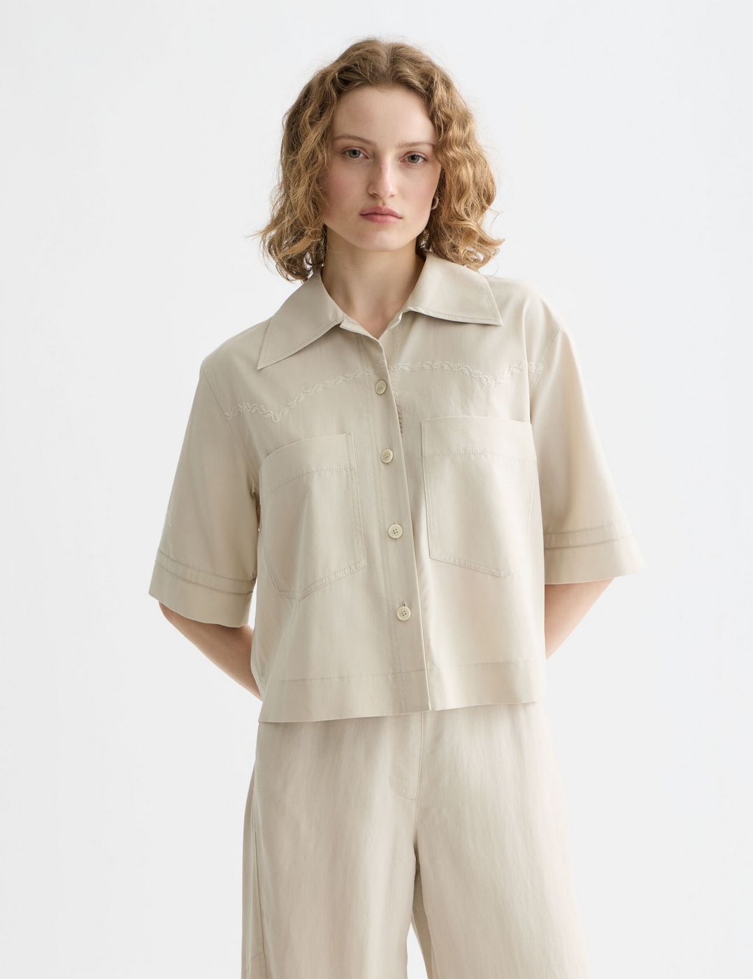Chemise Boxy Short Sleeve - Moonstruck