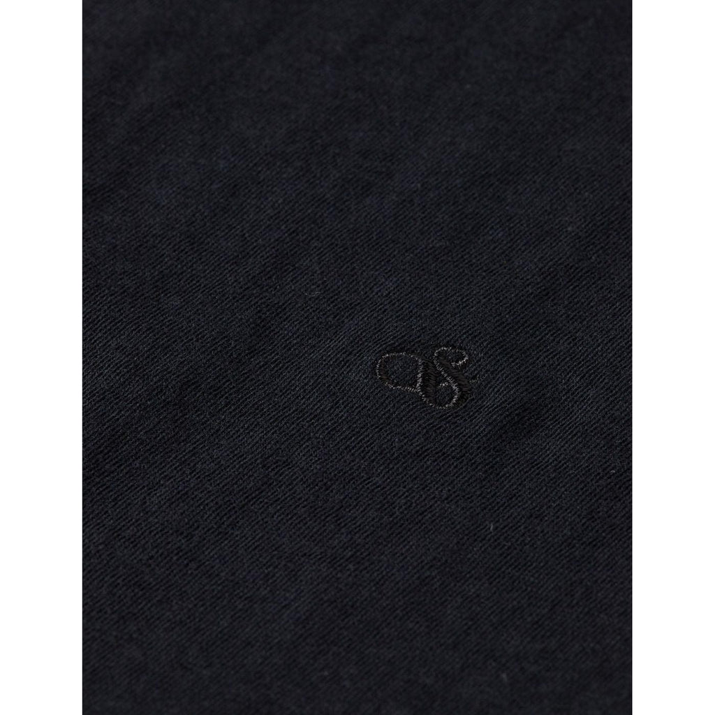 T-Shirt Core Slub V-Neck - Black