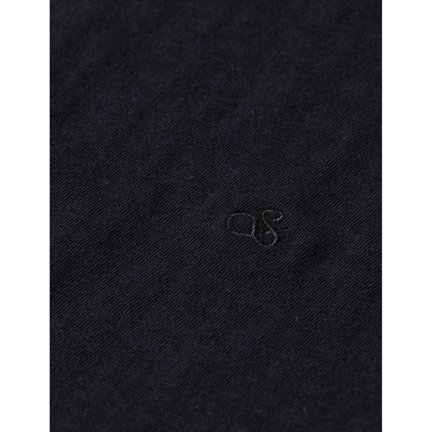 T-Shirt Core Slub V-Neck - Black