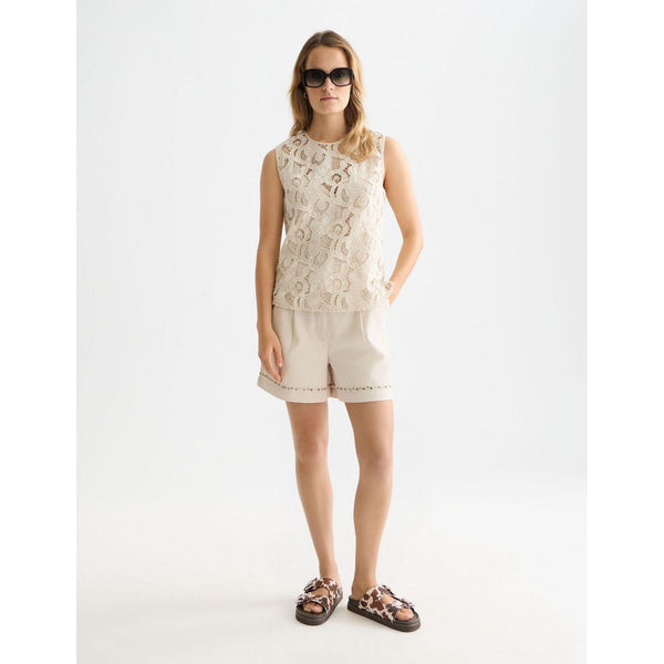 Top Flame Embroidery - Fog