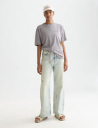 T-shirt Basquiat Graphich Loose-Fit - Steel Grey