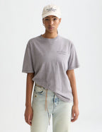 T-shirt Basquiat Graphich Loose-Fit - Steel Grey