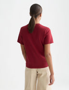 T-shirt Chest Artwork Regular-Fit - Biking Red