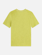 T-shirt Linen V-Neck - Green Oasis