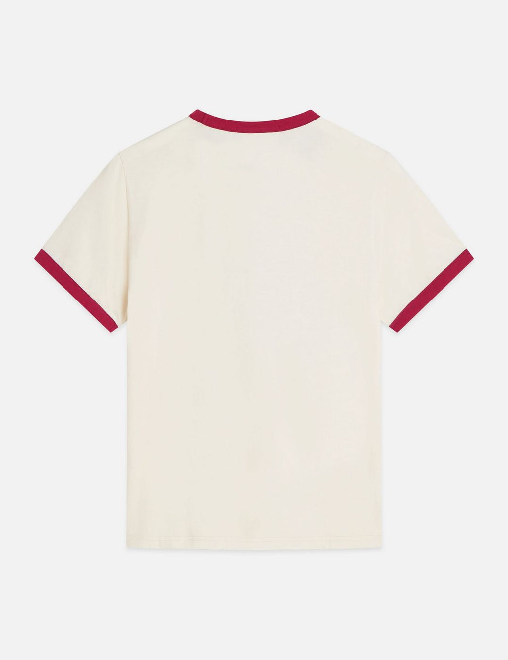 T-shirt Regular-Fit With Contrast Binding - Eggnog