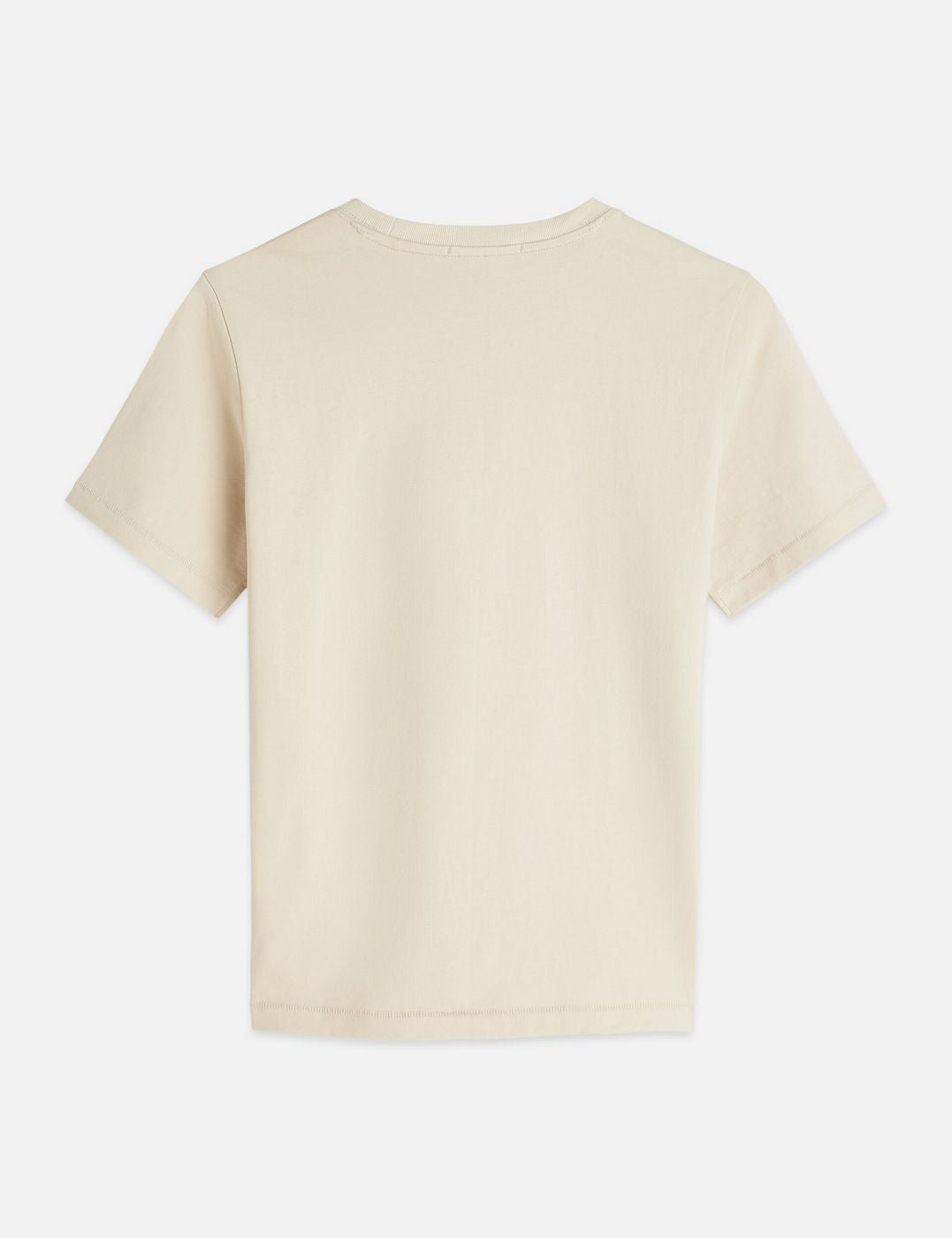 T-shirt Embroidered Artwork Regular-Fit - Fog