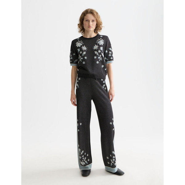 Pull 40 Years Jacquard Short Sleeve - Meteorite