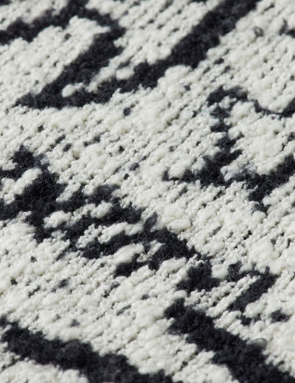 Pull Jacquard Motif Oversized - Eggnog