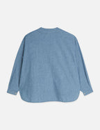 Chemise Denim Bib - Blue Moon