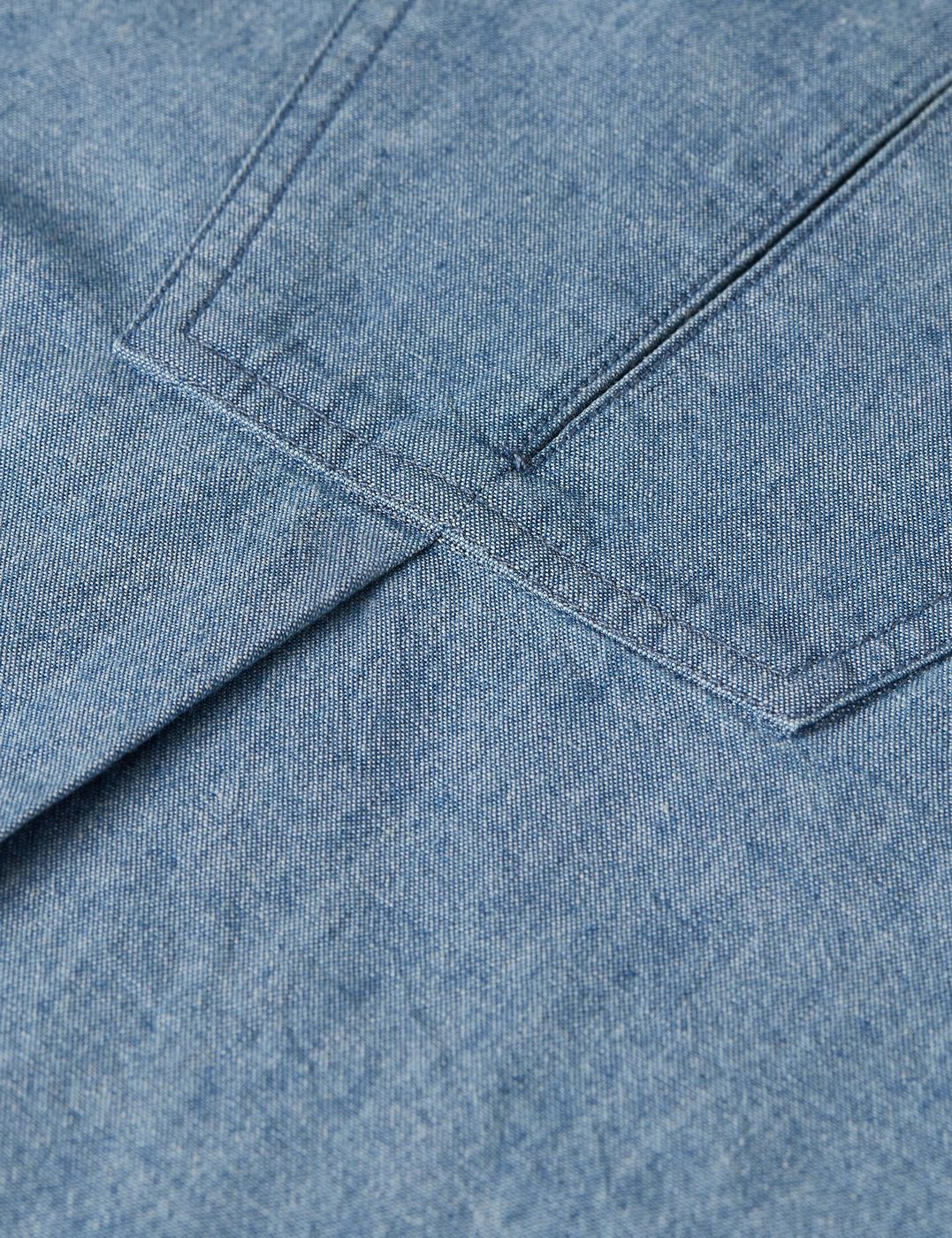 Chemise Denim Bib - Blue Moon