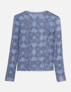 T-shirt Printed Mesh Long Sleeve - Horseshoes Infinity