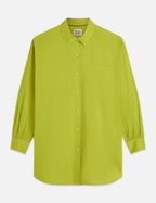 Chemise Cotton Voile Oversized - Green Oasis