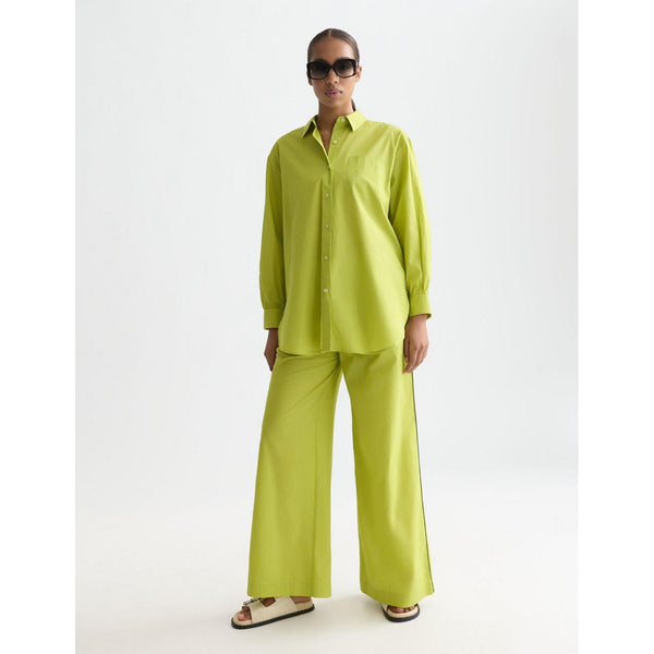 Chemise Cotton Voile Oversized - Green Oasis