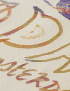 Sweat à capuche Washed Artwork - Eggnog