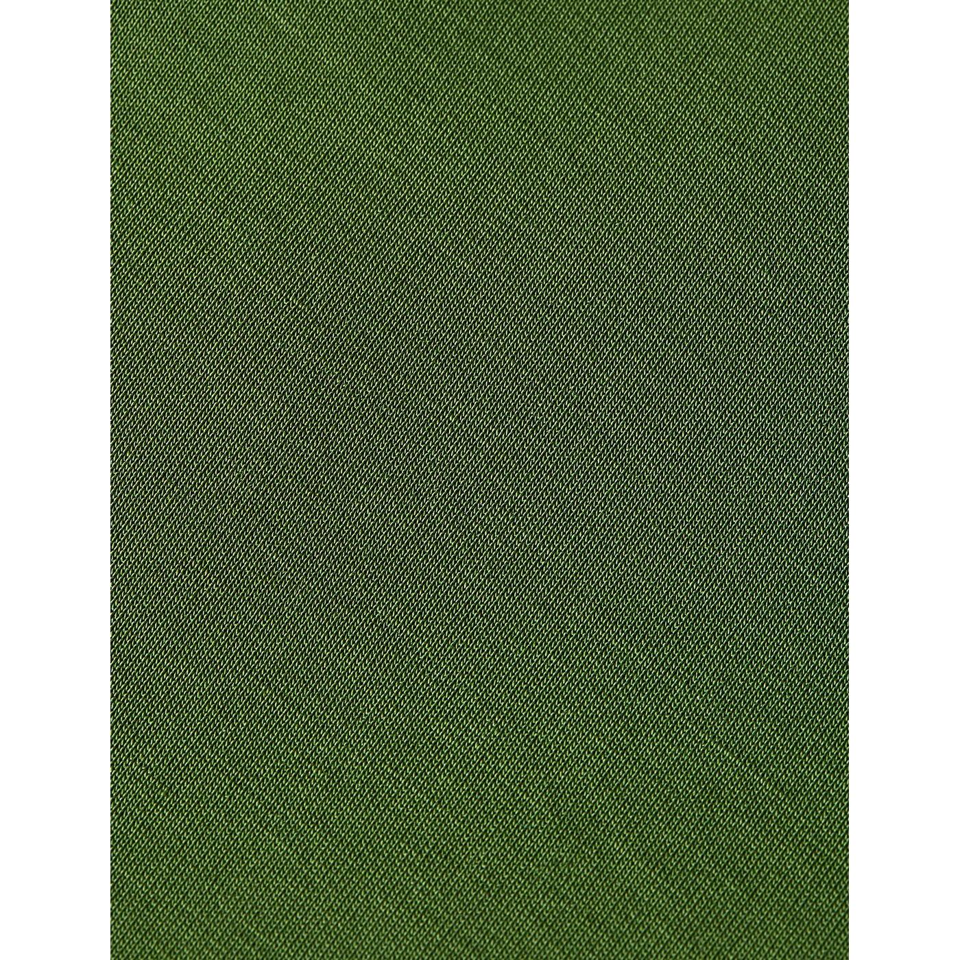 Sweat Tencel V-Neck Shortsleeved - Garden Green