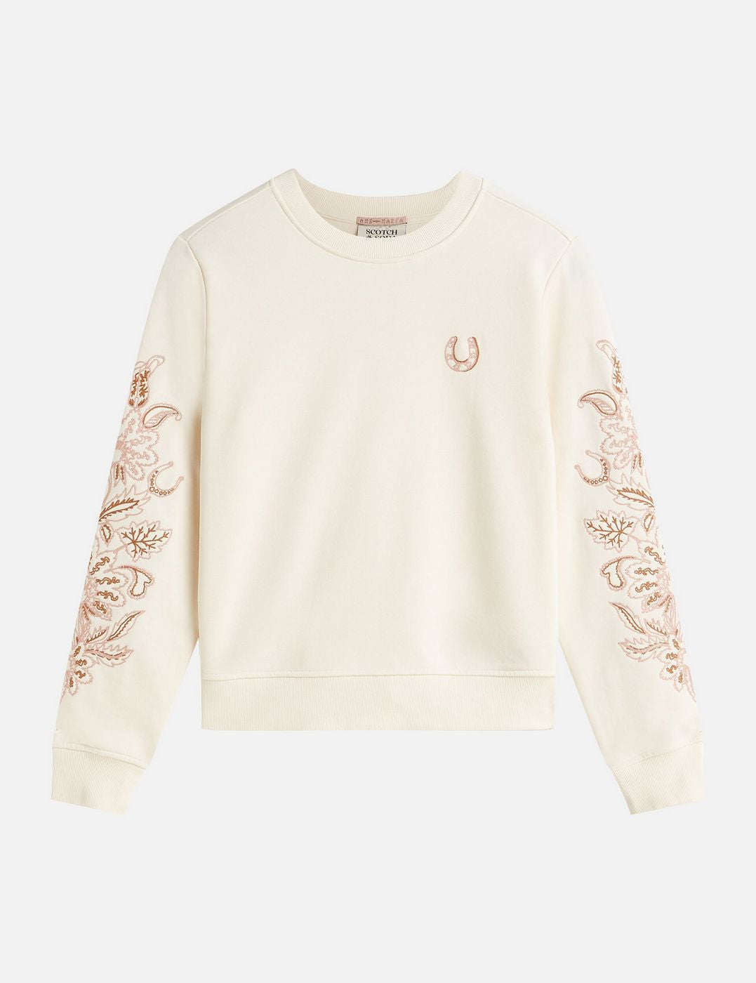 Sweat Embroidered Regular-Fit - Eggnog