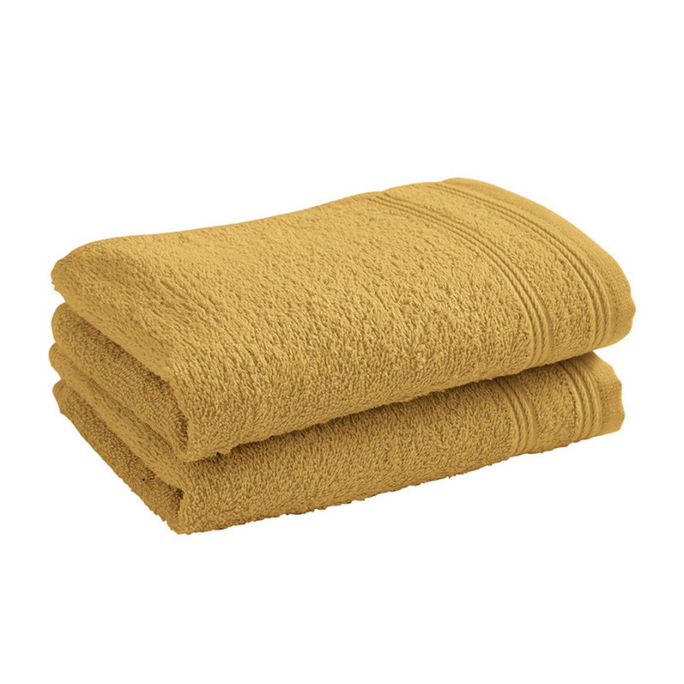 Serviettes Invité "Spa" - 100% Coton - Mais