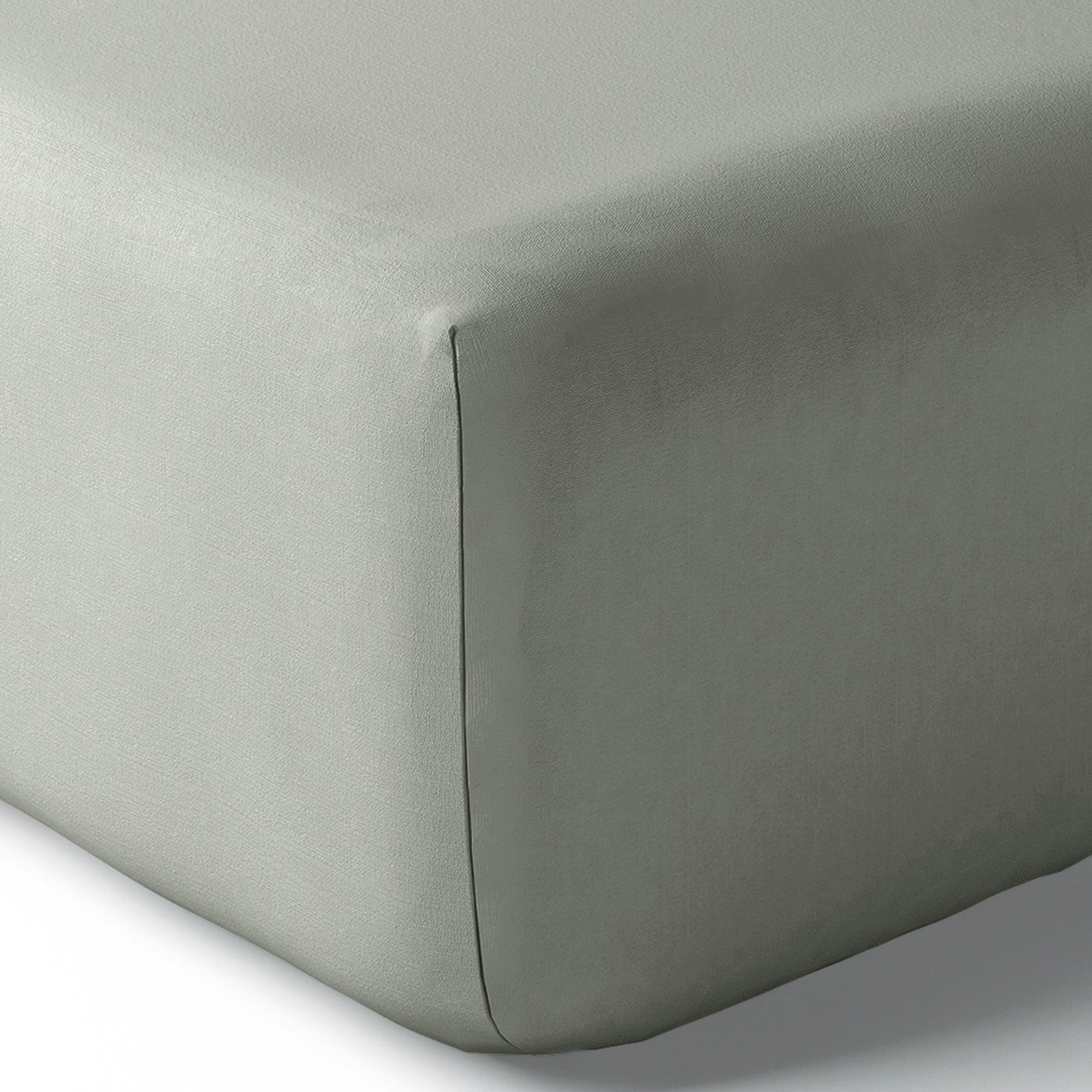 Drap Housse - 100% Percale Coton - Ardoise