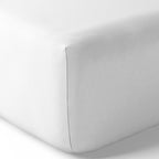 Fitted Sheet - 100% Percale Cotton - Snow