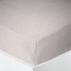 Cotton Gauze Fitted Sheet - Pearl
