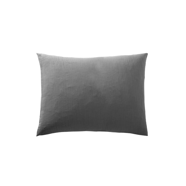 Pillowcase - Cotton Gauze - Slate