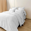 Housse De Couette - 100% Percale Coton - Neige