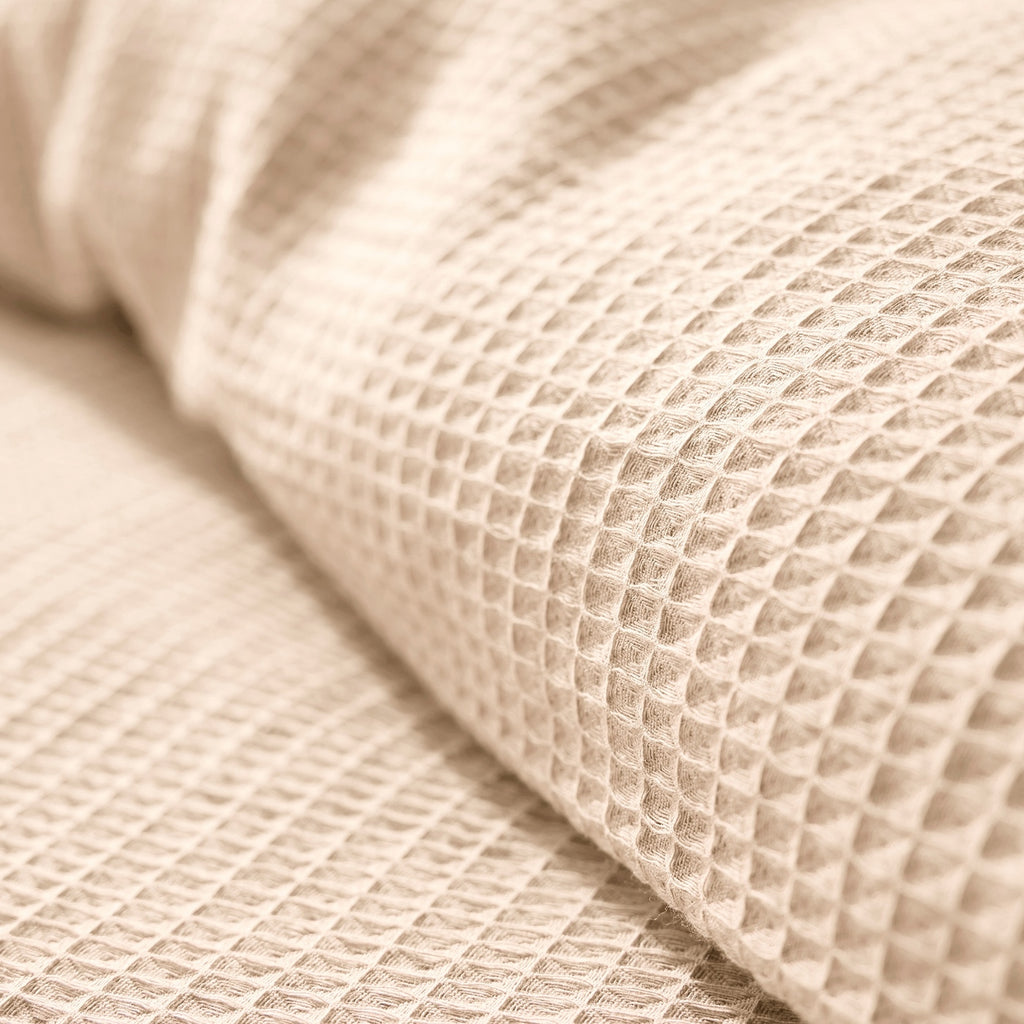 Juego Nórdico (Funda + Fundas de Almohada) - Panal - Natural