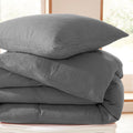 Complete Pack (Duvet Cover + Pillowcase(s) + Fitted Sheet) - Cotton Gauze - Slate
