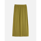 Jupe Drapey Modal - Green Moss