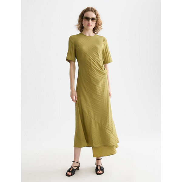 Robe Tie Wrap - Green Moss