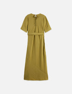 Robe Tie Wrap - Green Moss