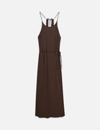 Robe Viscose Maxi Cami Wrap - Hot Fudge
