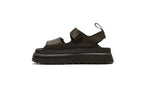 UGG - Goldenglow Embossed Sandal Dense Smoke - Marron