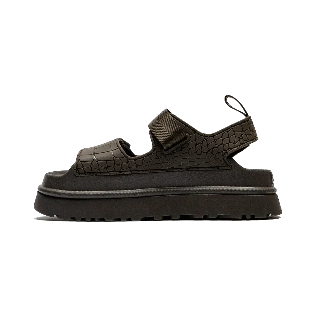 Ugg - Sandales Goldenglow Embossed Dense Smoke
