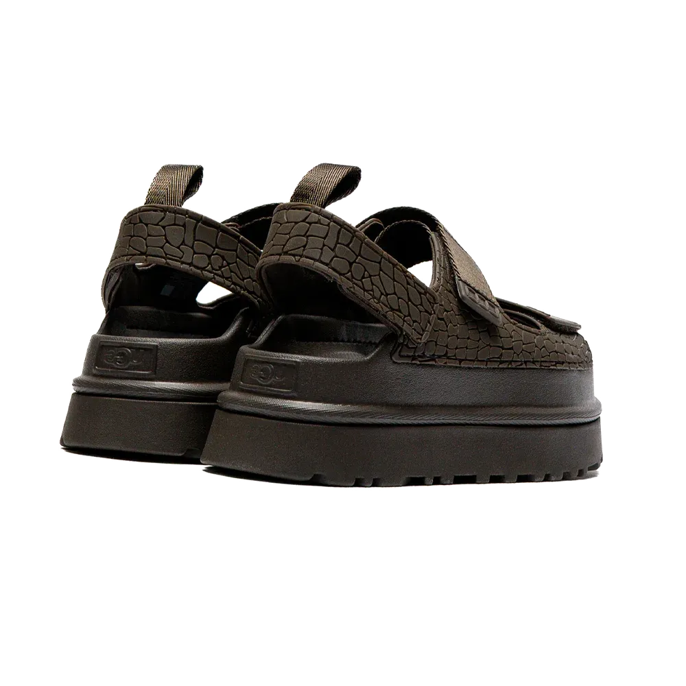Ugg - Sandales Goldenglow Embossed Dense Smoke