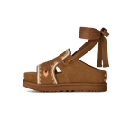 Ugg - Sandales Goldenstar Hi Artistitch Slide Chestnut Multi