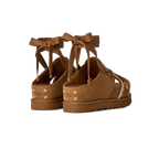 Ugg - Sandales Goldenstar Hi Artistitch Slide Chestnut Multi