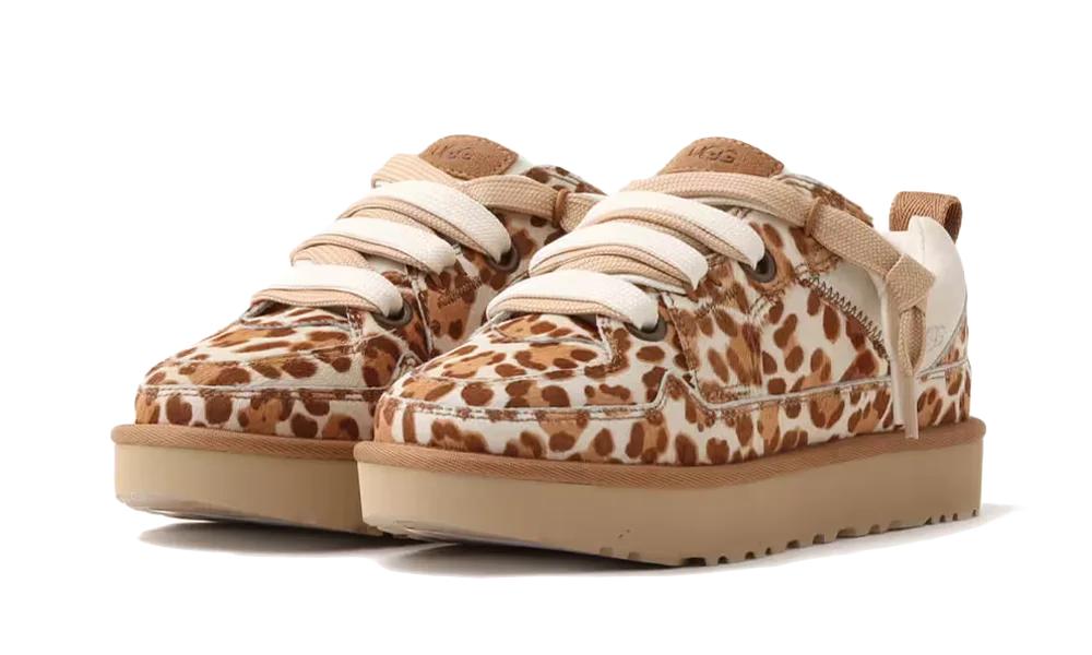 UGG - Lowmel Lo Plains Felicity Leopard Jasmine - Beige