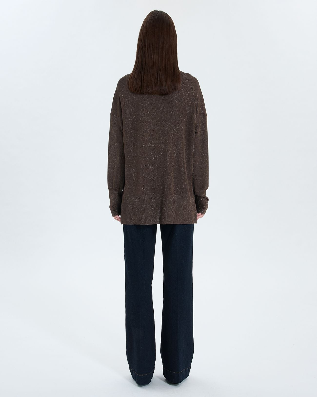 Long open cardigan taupe_3