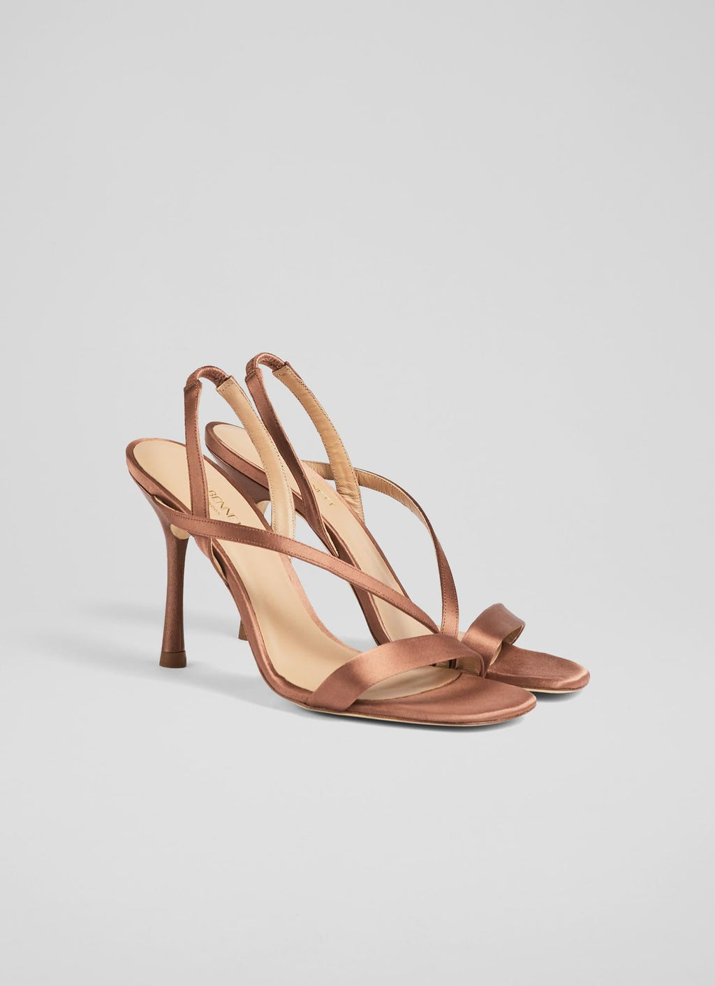 Sandales À Talons En Cuir November - Vieux Rose
