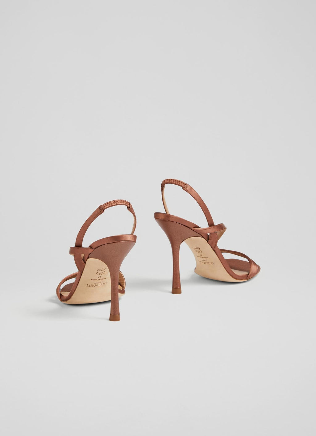 Sandales À Talons En Cuir November - Vieux Rose