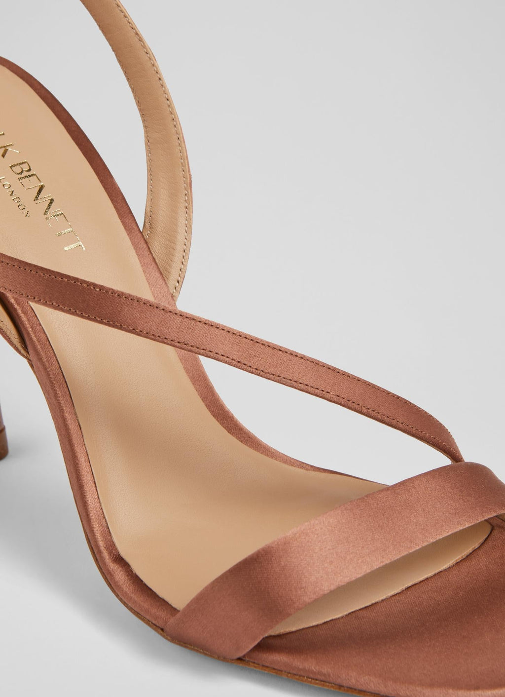 Sandales À Talons En Cuir November - Vieux Rose